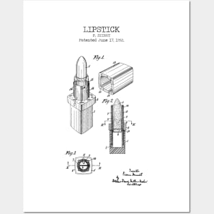 LIPSTICK patent Posters and Art